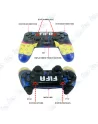 🎮Manette PS4 V2 Sans Fil Design FIFA | Double Shock & Précision Tactile