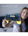 🎮Manette PS4 V2 Sans Fil Design FIFA | Double Shock & Précision Tactile