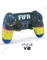 🎮Manette PS4 V2 Sans Fil Design FIFA | Double Shock & Précision Tactile