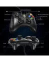 🕹️Manette Filaire Xbox 360 et PC | Vibrations, Confort et 4 Couleurs