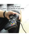 🕹️Manette Filaire Xbox 360 et PC | Vibrations, Confort et 4 Couleurs