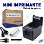 🖨️ Mini Imprimante Thermique XPrinter pour Tickets de Caisse – Impression Rapide et Professionnelle