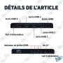 🔌 Splitter HDMI 1 Entrée 4 Sorties 4Kx2K – Répartiteur HDMI Full HD 1080p et 3D