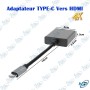 🔌 Adaptateur USB Type-C vers HDMI 4K – Convertisseur USB-C vers HDMI pour PC, MacBook et Smartphone