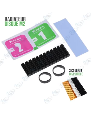 Radiateur Ultra-Fin M.2 NVMe 2280 🌡️Radiateur M.2 NVMe 2280 Ultra-Fin - Évitez la Surchauffe SSD