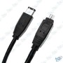 🔌 Câble Adaptateur FireWire 4 Broches vers 6 Broches – Connexion Caméra DV et Périphériques Vidéo