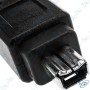 🔌 Câble Adaptateur FireWire 4 Broches vers 6 Broches – Connexion Caméra DV et Périphériques Vidéo