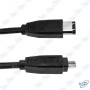 🔌 Câble Adaptateur FireWire 4 Broches vers 6 Broches – Connexion Caméra DV et Périphériques Vidéo