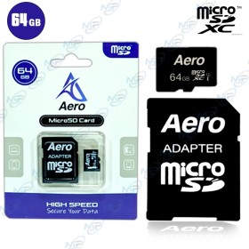 💾 Carte Mémoire Micro SDXC 64GB Aero + Adaptateur SD – Haute Vitesse Classe 10
