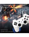 🎮Manette Sans Fil PS3 Double Shock | Capteur 6-Axes et Batterie Lithium