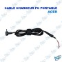 🔌 Câble Chargeur PC Portable Acer – Connecteur d'Alimentation DC pour Ordinateur Portable