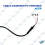 🔌 Câble Chargeur PC Portable Acer – Connecteur d'Alimentation DC pour Ordinateur Portable