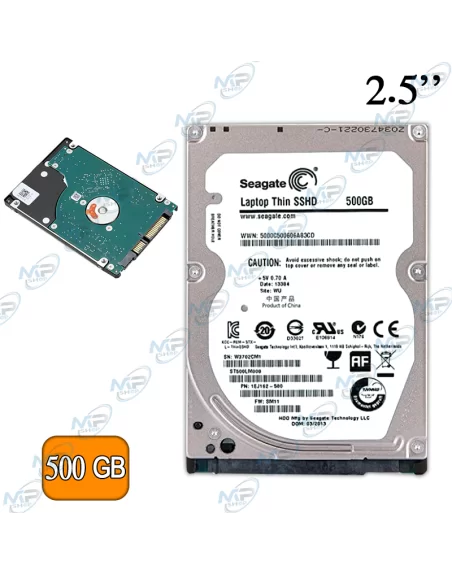 DISQUE DUR INTERNE 2.5" 500GB pc portable