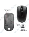 SOURIS SANS FIL JEDEL W450