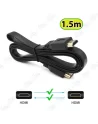 CABLE HDMI PLAT 1.5M DEVIS