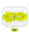 CABLE HDMI 5 M COULEUR JAUNE DEVIS