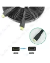🔌Câble HDMI Haute Vitesse 20m – Ultra HD 1080p / 4K – Compatible PC, TV, Projecteurs, Consoles & Caméras