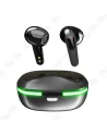 👂Écouteurs TWS Gaming MUJU PRO 60 – Bluetooth 5.3, Lumières LED, Son Stéréo HiFi