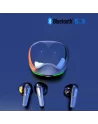 👂Écouteurs TWS Gaming MUJU PRO 60 – Bluetooth 5.3, Lumières LED, Son Stéréo HiFi