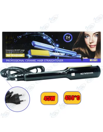 🌡️Lisseur MAXISALON MX-5001 : Céramique, 450°C, Cheveux Lisses et Brillants