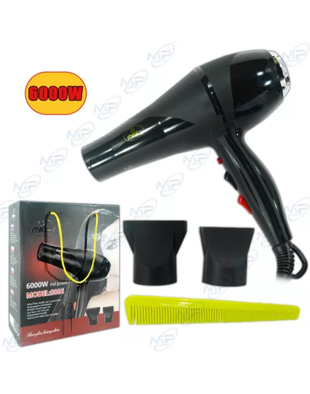 SECHE CHEVEUX professionnel MAX bra-8806 6000W