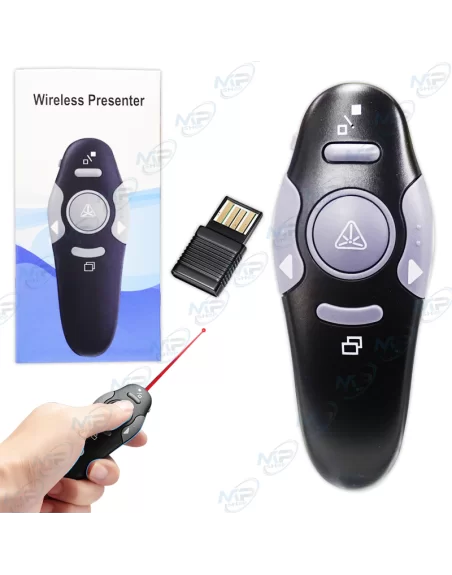 📡Télécommande Pointeur Laser Présentation Sans Fil USB