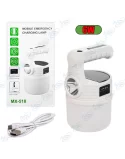 🔦Lampe Torche Lanterne Solaire Portable 6W MX-518 | Urgence & Camping