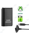 Kit de chargement POUR XBOX 360 , contrôleur 4800mAh