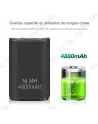 Kit de chargement POUR XBOX 360 , contrôleur 4800mAh