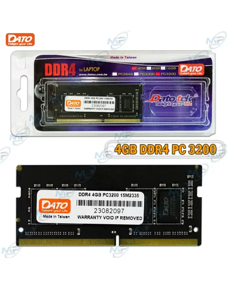 BARRETTE PC PORTABLE 4GB DDR4 PC3200