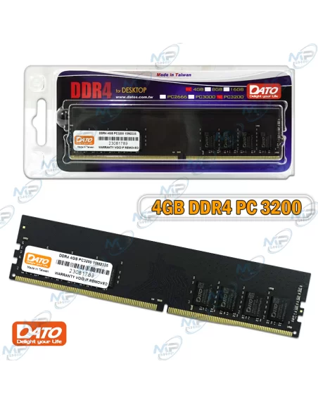 🖥️RAM DATO 4GB DDR4 3200MHz - Solution Économique pour PC de Bureau