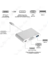 Adaptateur TYPE-C  3.1 Vers VGA + USB 3.0 + Type-C PD