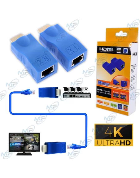 ADAPTATEUR HDMI 1080P VERS RJ45