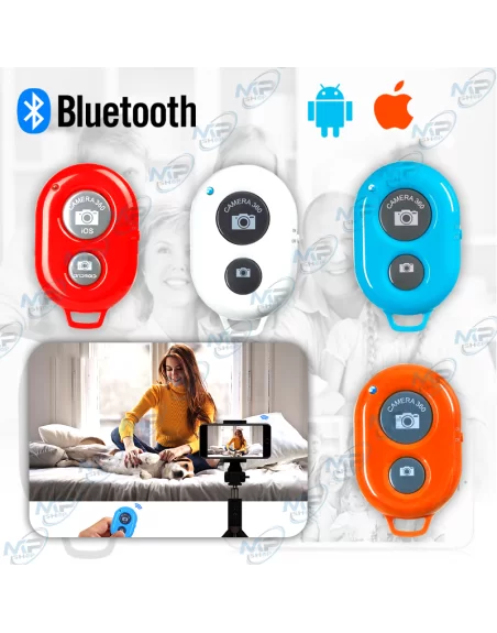 📸Télécommande Selfie Bluetooth Universelle : Déclencheur Sans Fil pour iOS & Android
