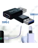 🚀Adaptateur USB 3.0 (A) vers USB-C : Transformez Vos Ports Instantanément