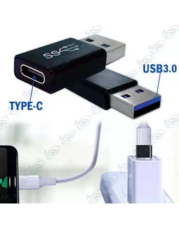 🚀Adaptateur USB 3.0 (A) vers USB-C : Transformez Vos Ports Instantanément