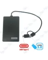 🛠️Boîtier Externe Disque Dur/SSD 2.5" SATA III USB 3.0 Type-C | Transfert Rapide, Installation Sans Outil