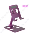 📱Support Téléphone Métal Pliable | Réglable & Stable | Aluminium Premium