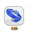 RALLONGE PLAT USB MÂLE FEMELLE 1.5 M