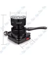 🔥Foyer Électrique Charbon Chicha 500W | Allumage Ultra-Rapide 3 Minutes