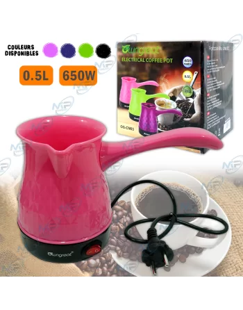 ⚡Cafetière Électrique Turque / Grecque 650W - Rapide & Compacte