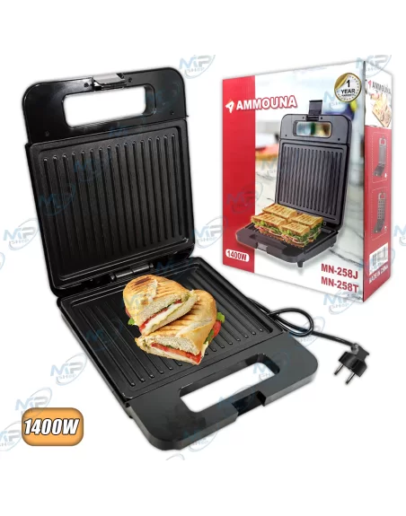 Appareil Panini ammouna -grand model -1400W