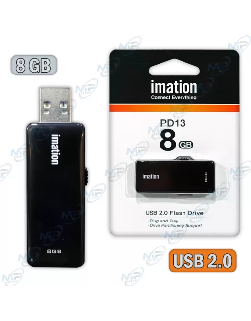 Clé USB 8GB Imation 2.0 flash drive noire Original