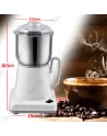 ☕Moulin à Café & Épices Électrique 300W Hommer | Acier Inoxydable