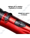 💨 Brosse Air Chaud Rotative 1200W - Séchage & Coiffage Pro Facile
