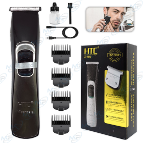 ✂️Tondeuse Professionnelle HTC Rechargeable USB – Clipper Cheveux & Barbe Précision