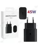 ⚡Chargeur Super Rapide 45W PD Type-C Secteur - Adaptateur Voyage