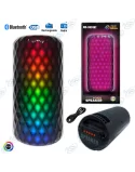 Enceinte Bluetooth RGB MS-3624BT Rechargeable – Radio FM, USB, Éclairage LED Multicolore