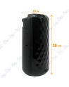 Enceinte Bluetooth RGB MS-3624BT Rechargeable – Radio FM, USB, Éclairage LED Multicolore