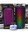 Enceinte Bluetooth RGB MS-3624BT Rechargeable – Radio FM, USB, Éclairage LED Multicolore